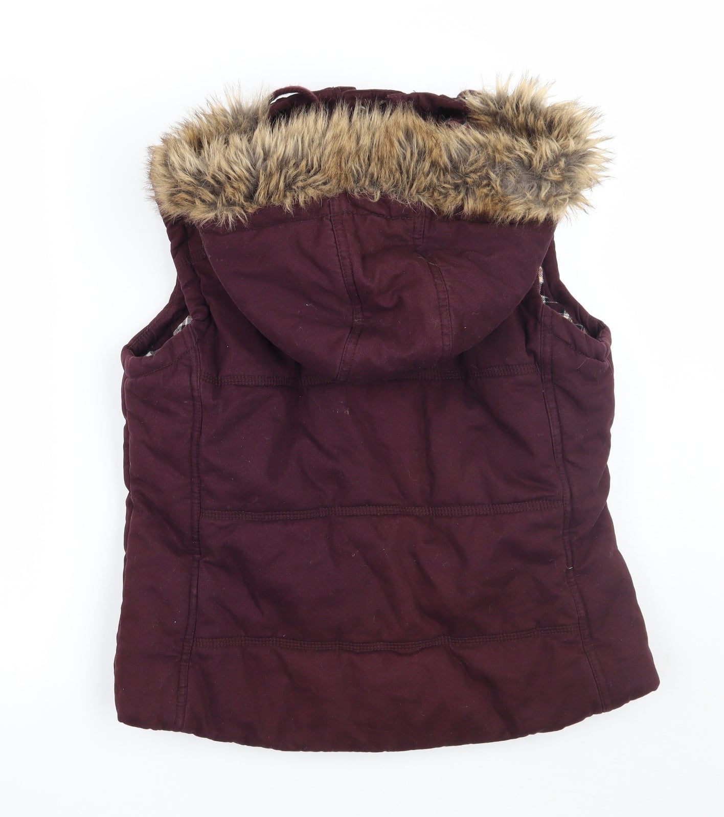 Marks and Spencer Womens Purple   Gilet Coat Size 12
