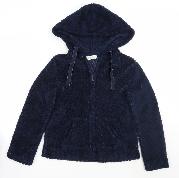 Love to lounge Womens Blue Jacket Coat Size XS