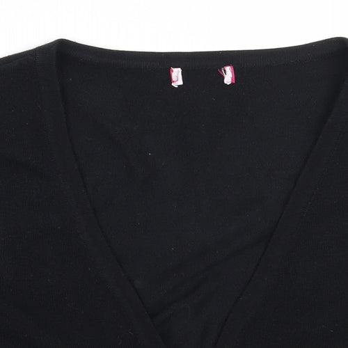 Petite Womens Black   Cardigan Jumper Size 18