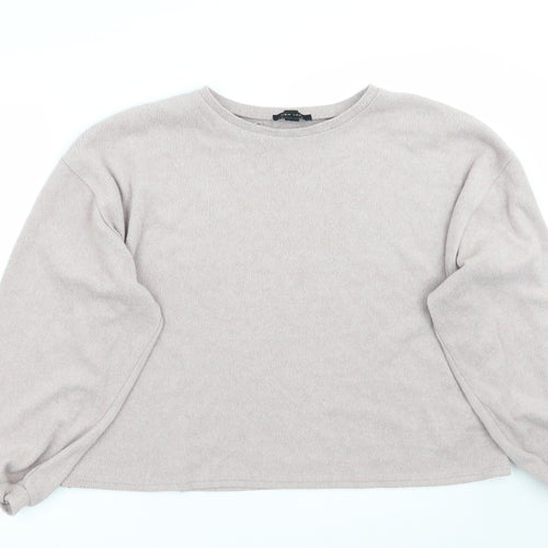 Newlook Womens Pink   Pullover Jumper Size L