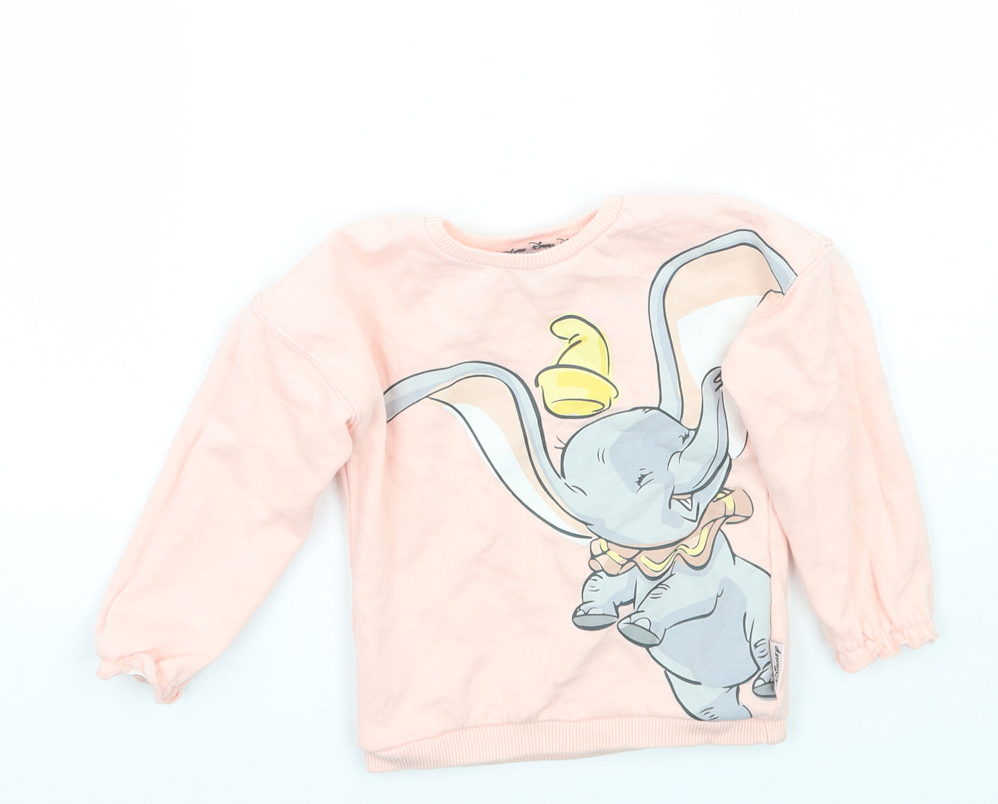 TU Girls Pink   Pullover Jumper Size 12-18 Months