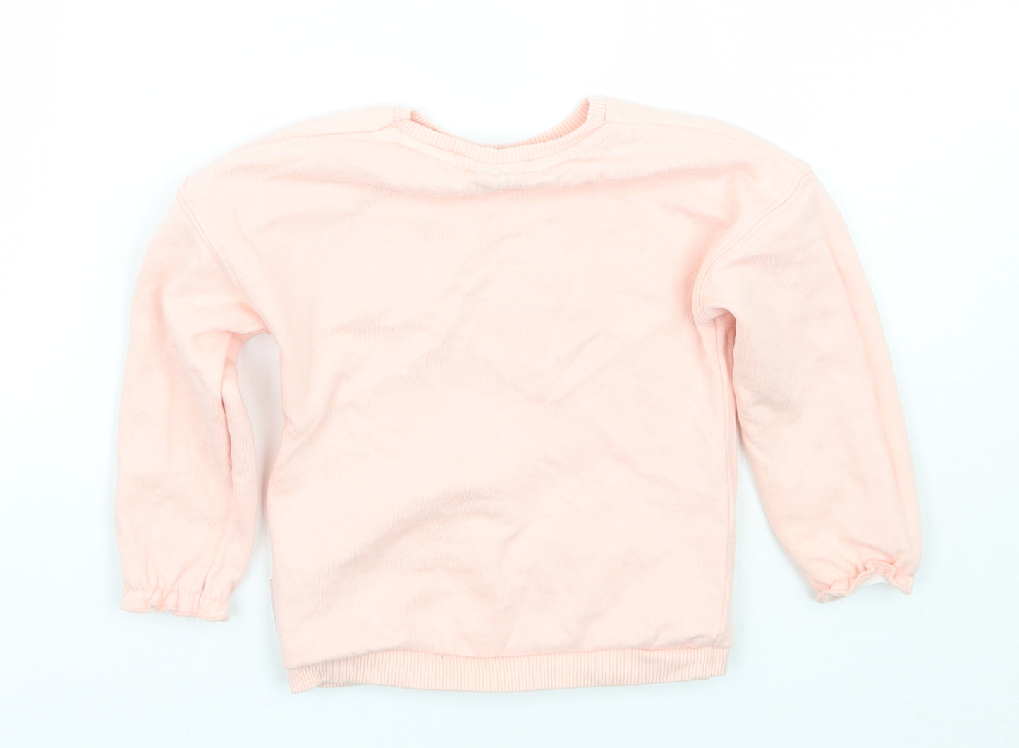 TU Girls Pink   Pullover Jumper Size 12-18 Months
