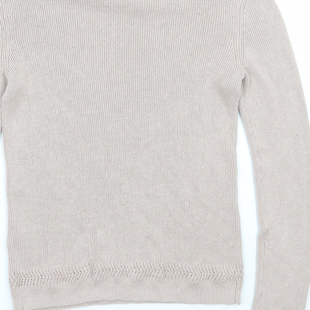 All saints Womens Pink   Pullover Jumper Size 10