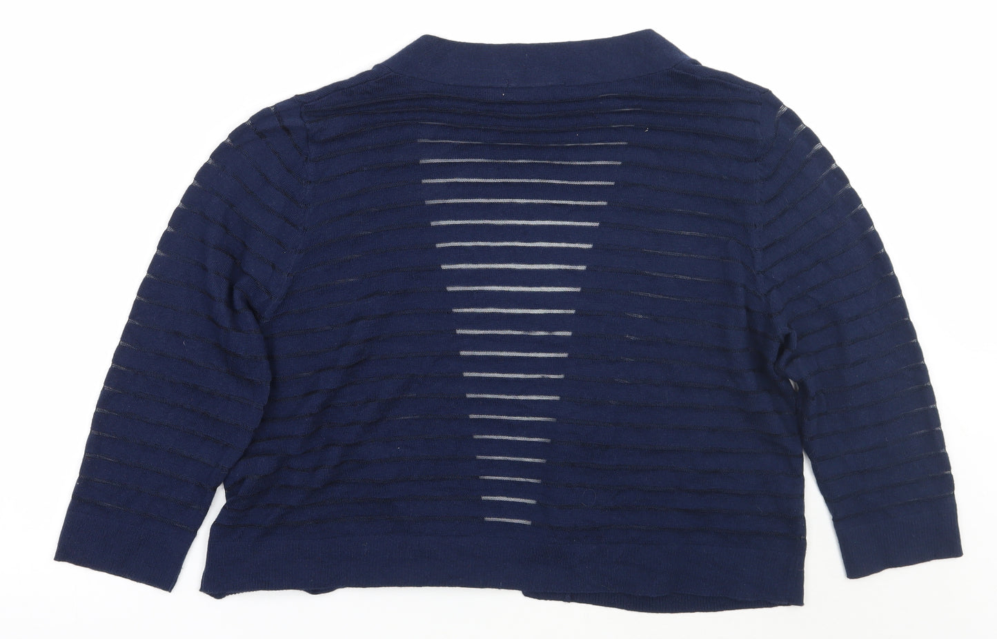 TU Womens Blue   Cardigan Jumper Size 14