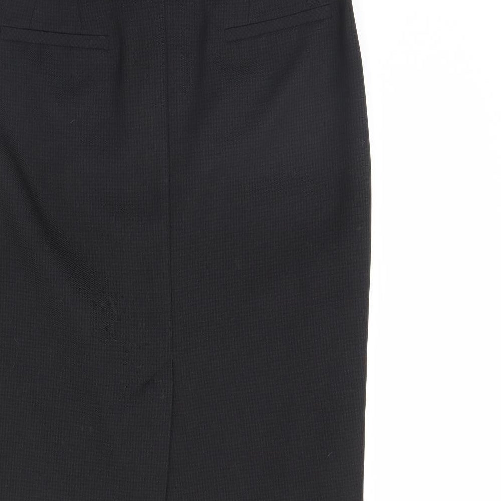 F&F Womens Black   Straight & Pencil Skirt Size 8