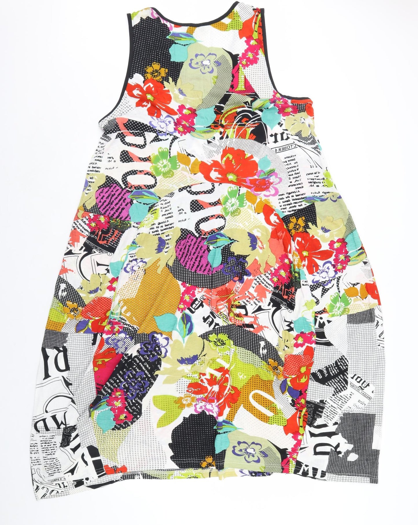 Orentique Womens Multicoloured Geometric  Maxi  Size 18