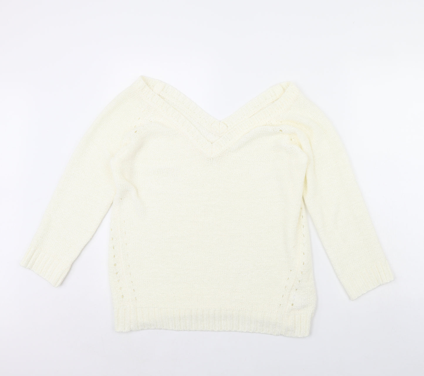 NEXT Womens Ivory   Pullover Jumper Size S