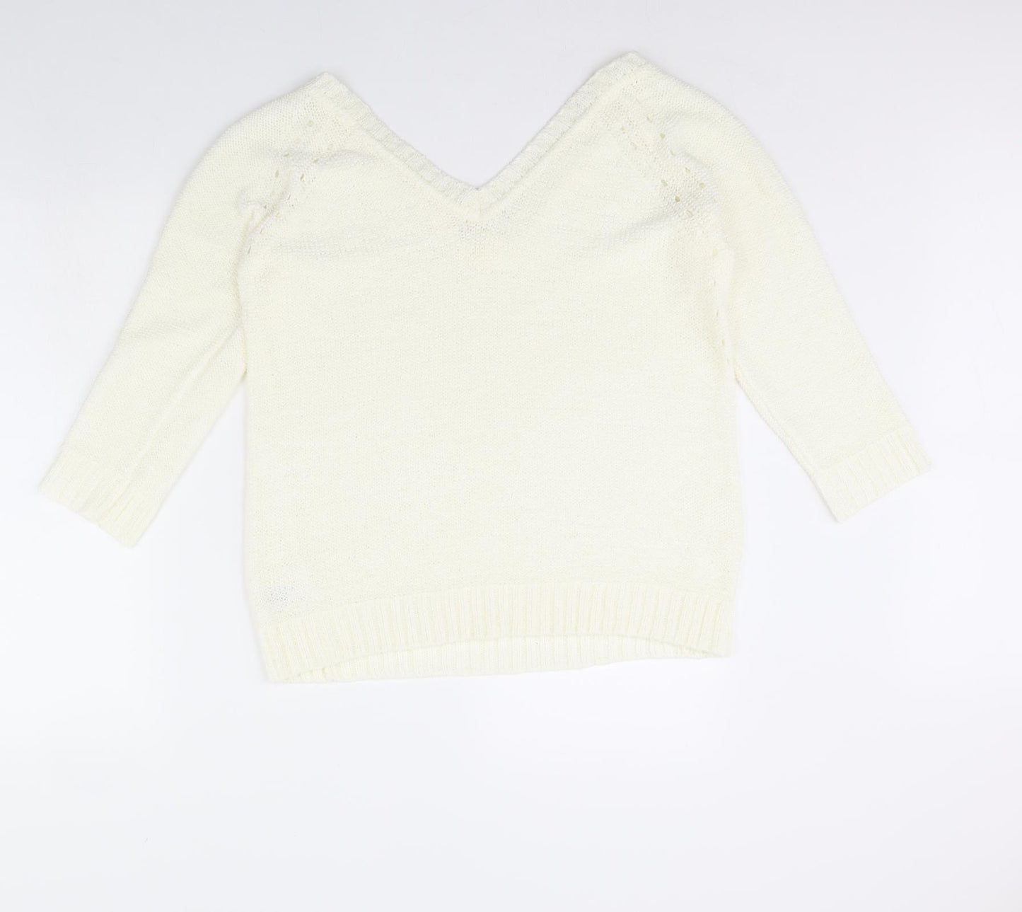 NEXT Womens Ivory   Pullover Jumper Size S