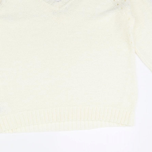 NEXT Womens Ivory   Pullover Jumper Size S