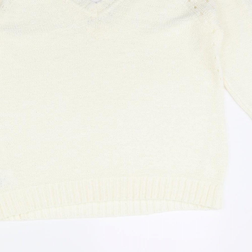 NEXT Womens Ivory   Pullover Jumper Size S