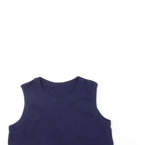 TU Boys Blue   Basic Tank Size 5 Years
