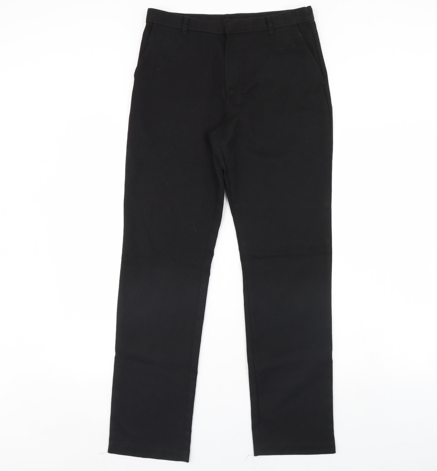 George Boys Black   Dress Pants Trousers Size 14 Years - School