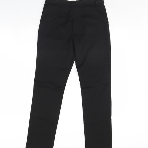 George Boys Black   Dress Pants Trousers Size 14 Years - School