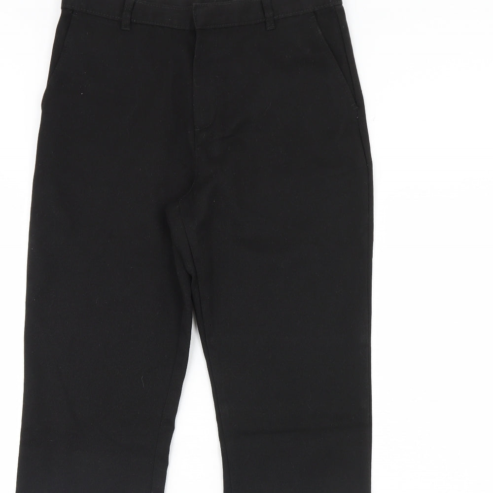 George Boys Black   Dress Pants Trousers Size 14 Years - School