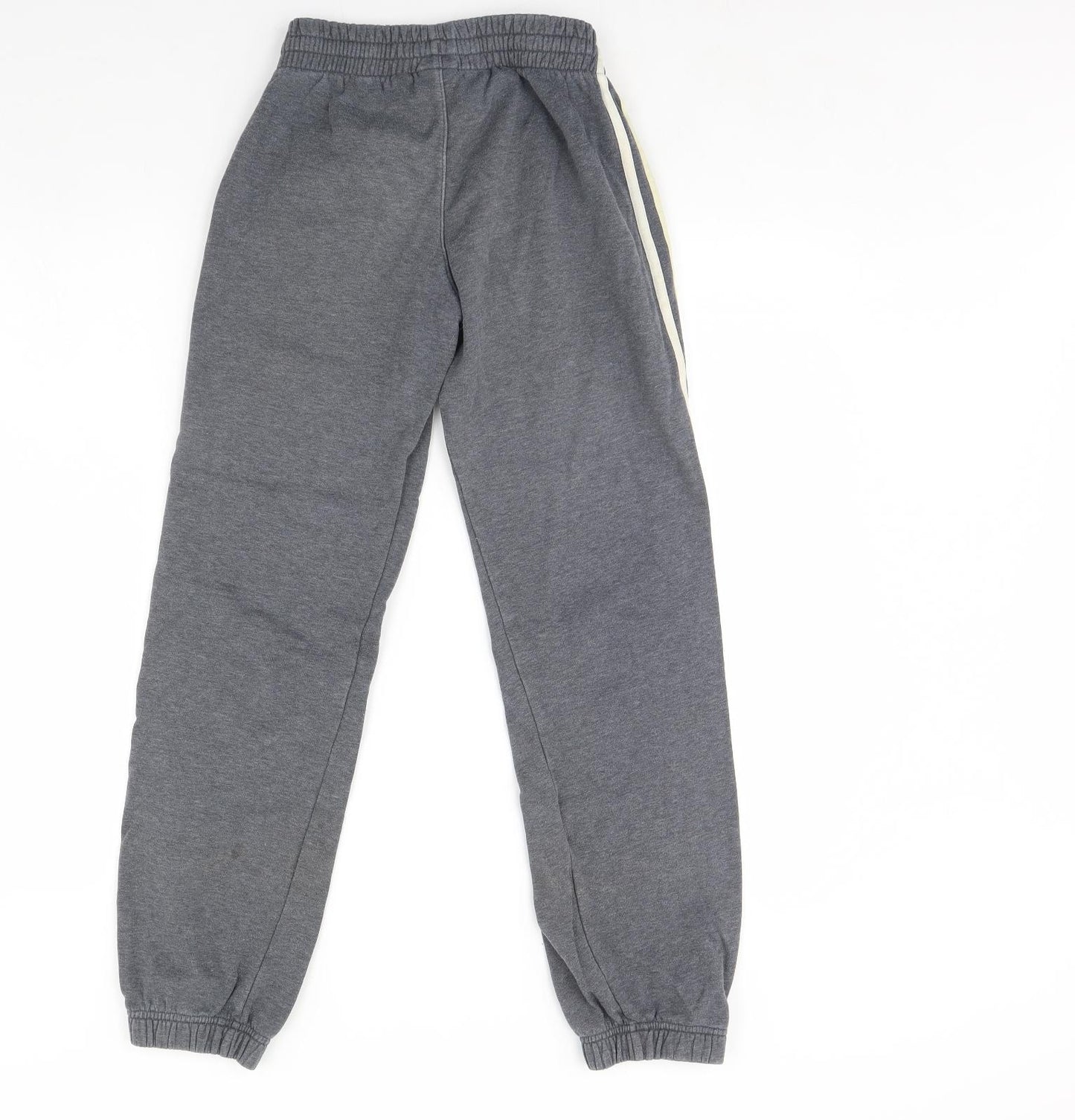 adidas Boys Grey   Jogger Trousers Size 11 Years