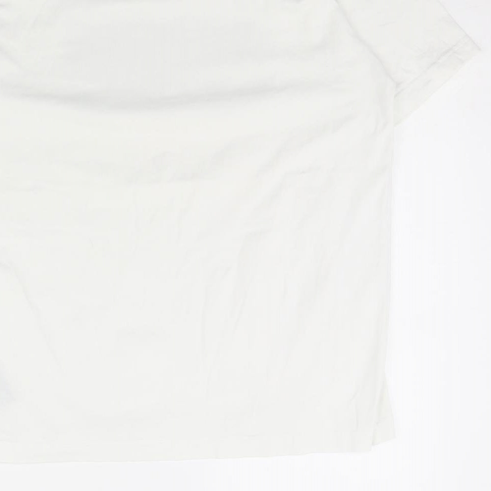 Creative Recreation Mens White    T-Shirt Size S