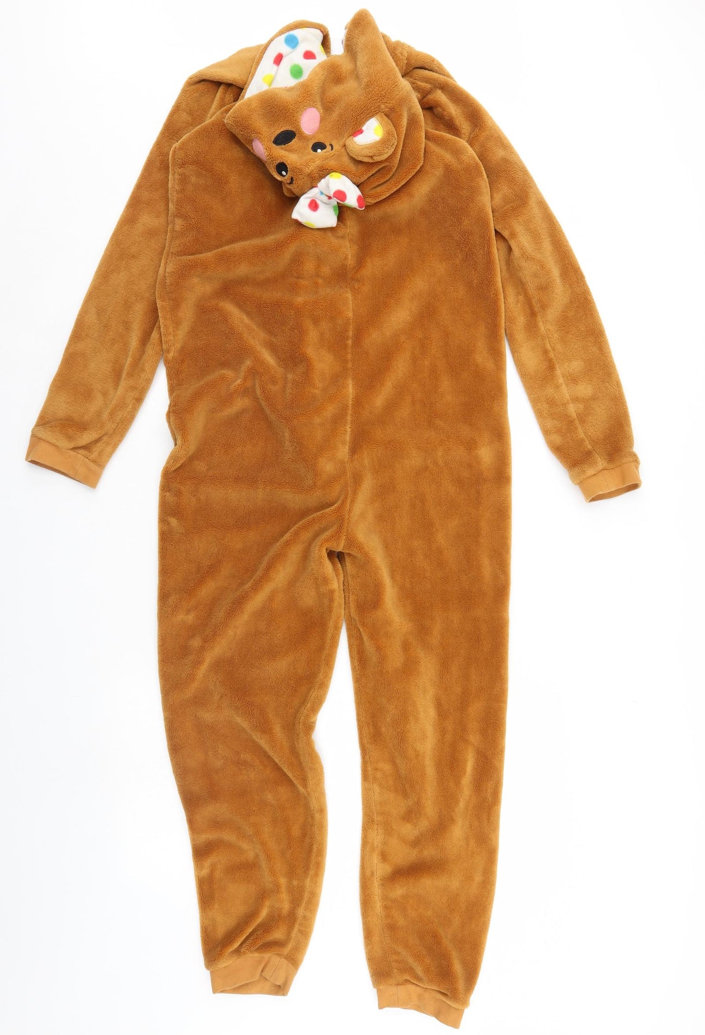 George Girls Brown Solid  Cami One Piece Size 13 Years