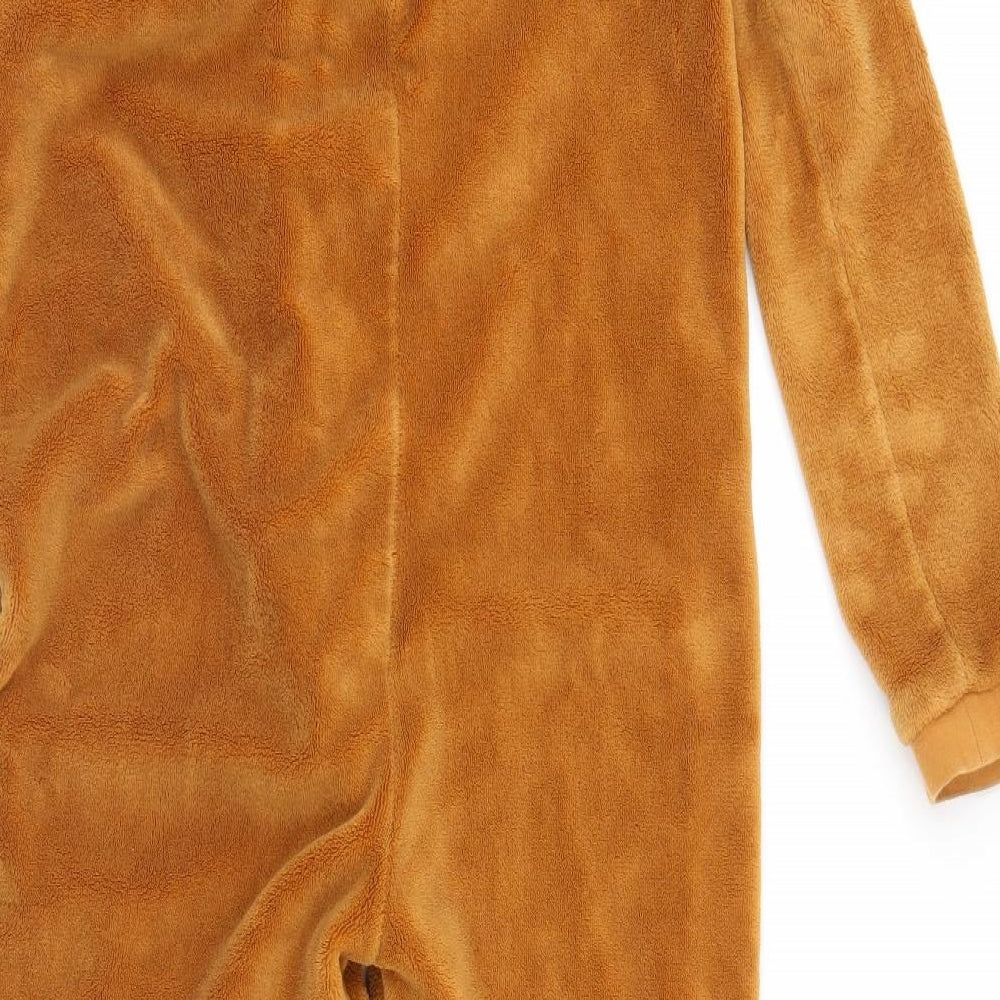 George Girls Brown Solid  Cami One Piece Size 13 Years