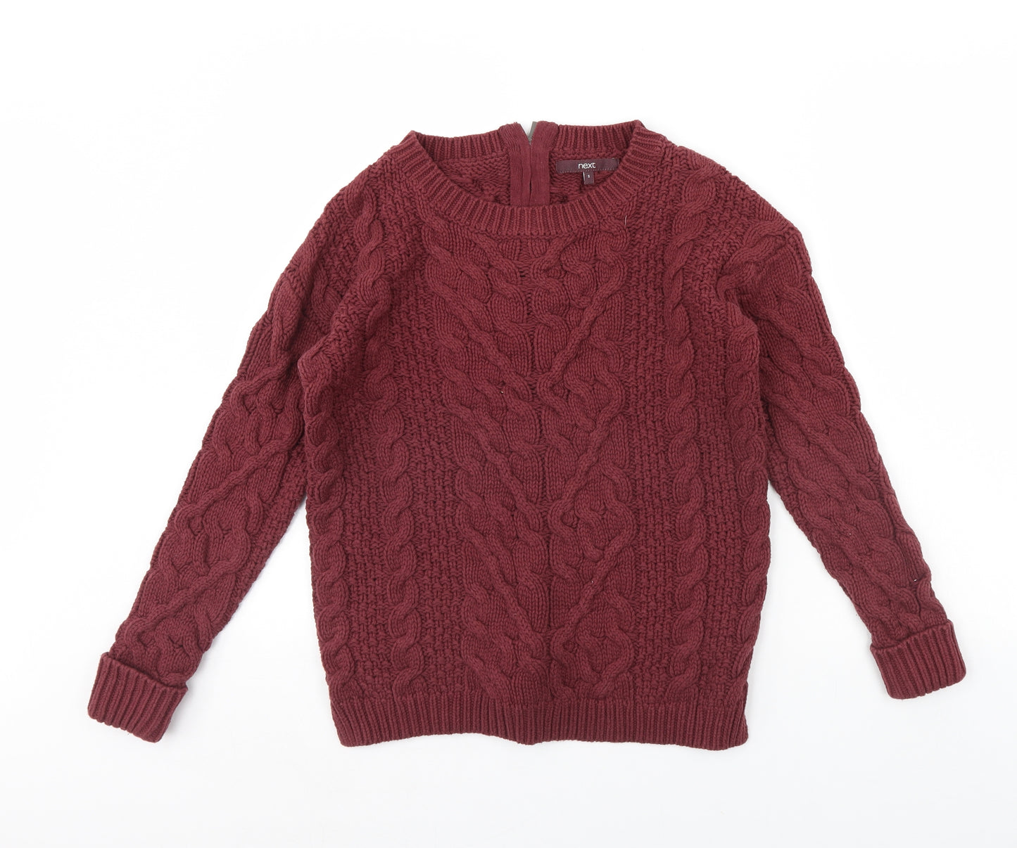 NEXT Womens Red   Pullover Jumper Size S