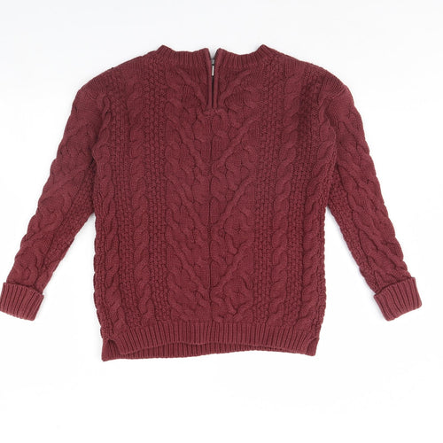 NEXT Womens Red   Pullover Jumper Size S