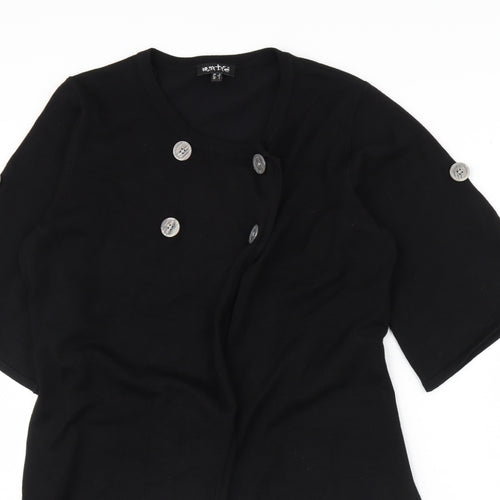 Marbel Womens Black   Jacket  Size M