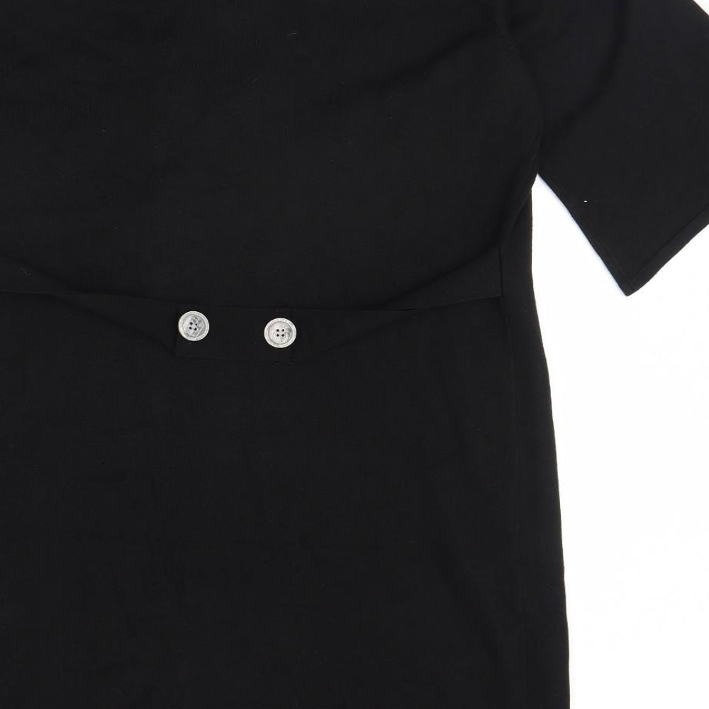 Marbel Womens Black   Jacket  Size M