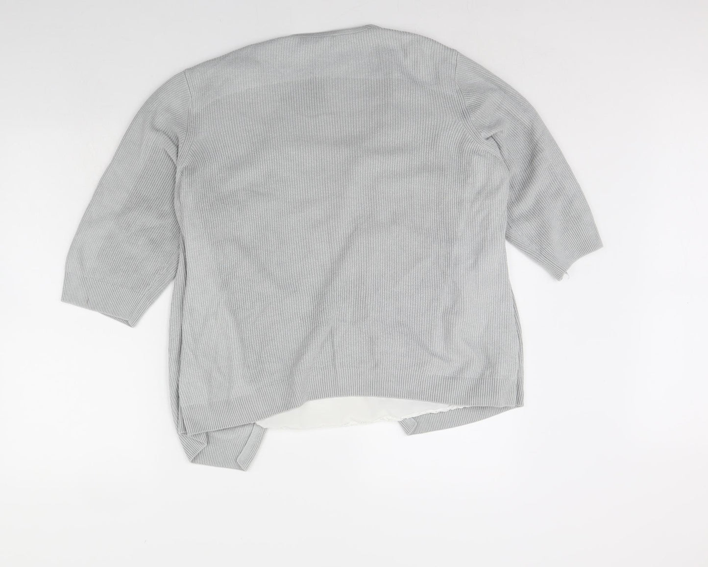 m&s Womens Grey   Pullover Jumper Size 18