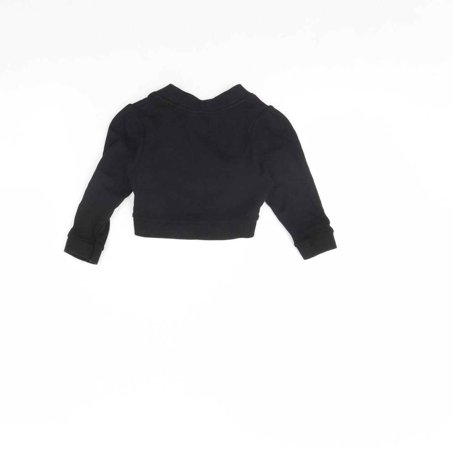 Girl 2 Girl Girls Black   Cardigan Jumper Size 5 Years
