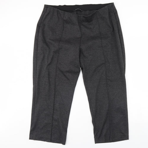 Bonmarché Womens Grey   Trousers  Size 22 L28 in