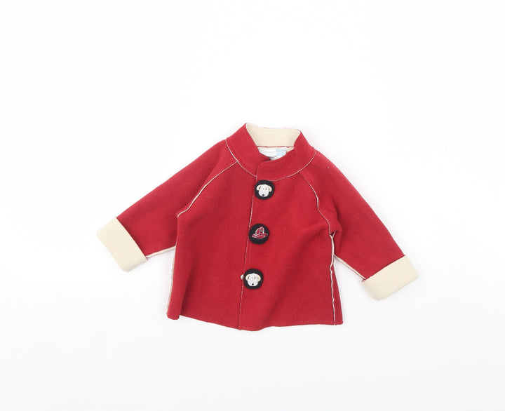 Vitamins Baby Red Jacket Size 6-9 Months