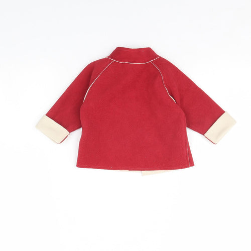 Vitamins Baby Red   Jacket  Size 6-9 Months