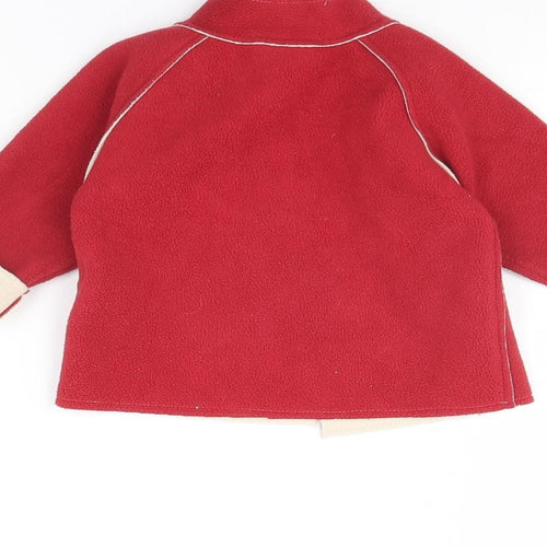 Vitamins Baby Red   Jacket  Size 6-9 Months