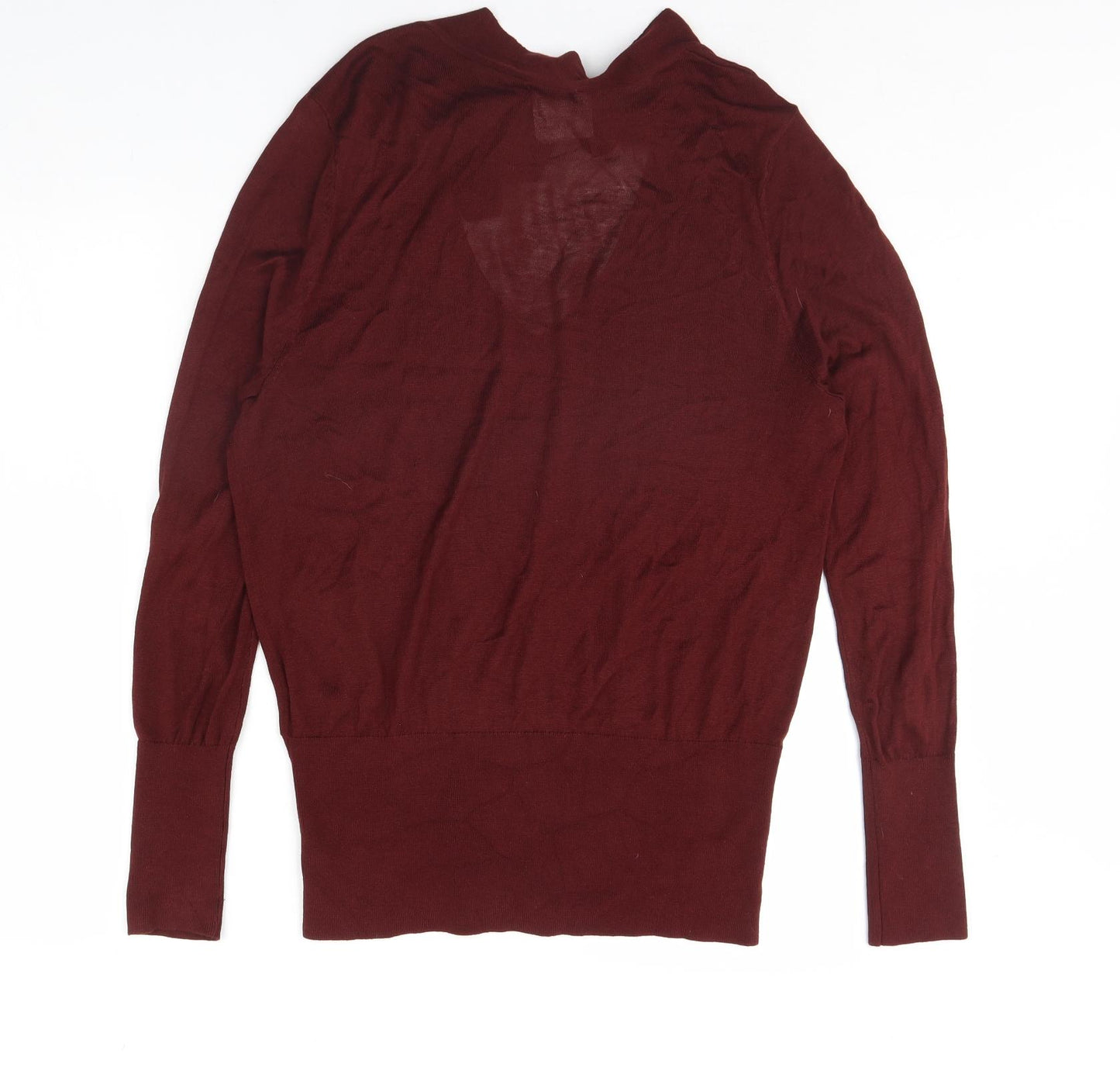 H&M Womens Red   Pullover Jumper Size L