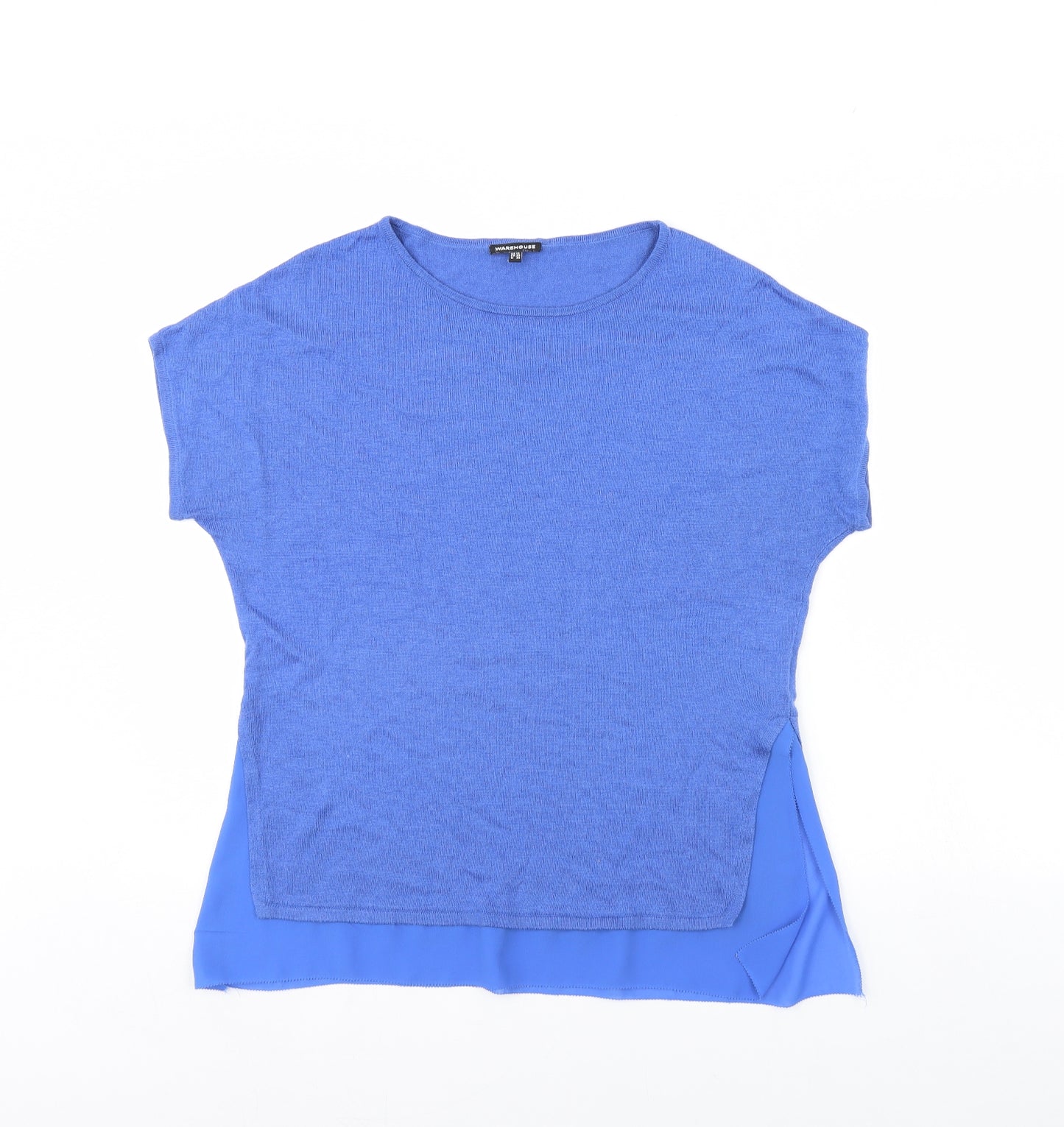 Warehouse Womens Blue   Pullover Jumper Size 10