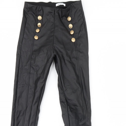 Yu & Me Womens Black   Capri Leggings Size S L28 in