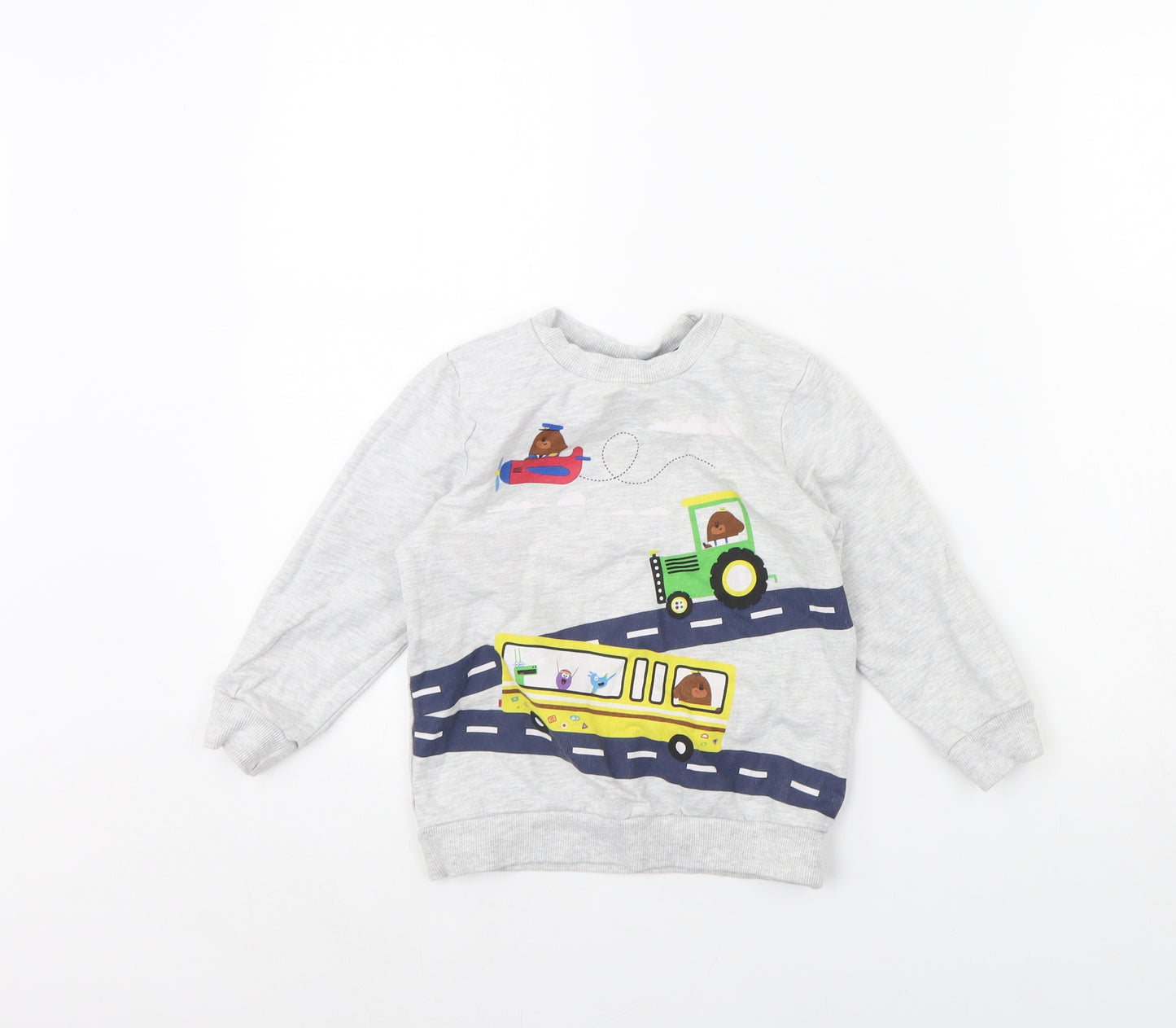 George Boys Grey   Pullover Jumper Size 3 Years