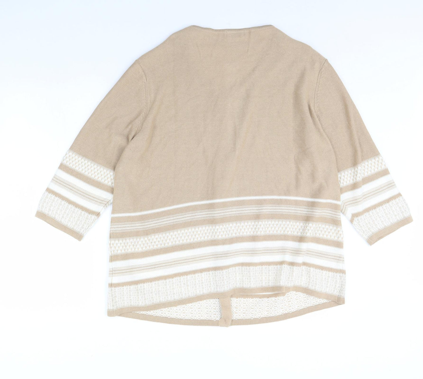 Damart Womens Beige   Cardigan Jumper Size 22