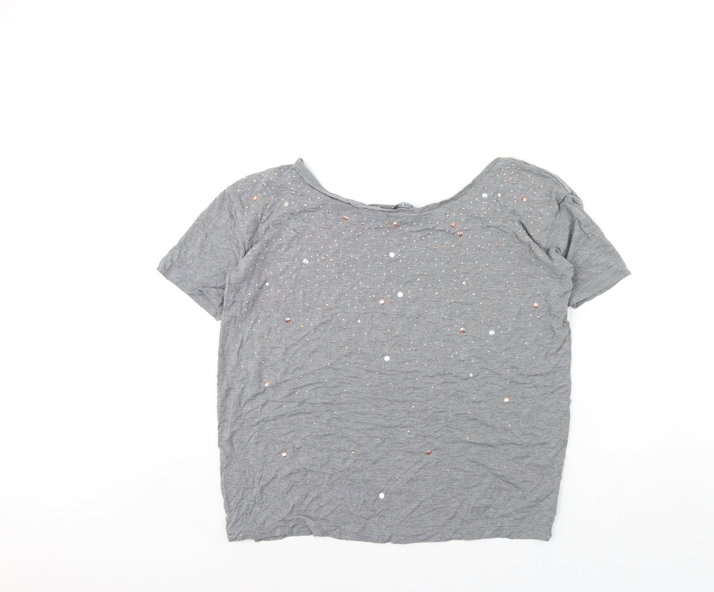 NEXT Womens Grey   Basic T-Shirt Size 10