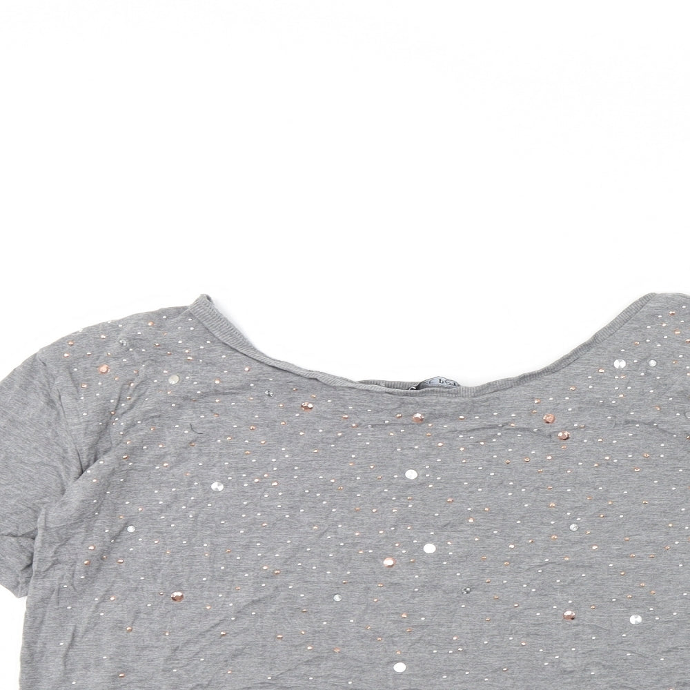 NEXT Womens Grey   Basic T-Shirt Size 10