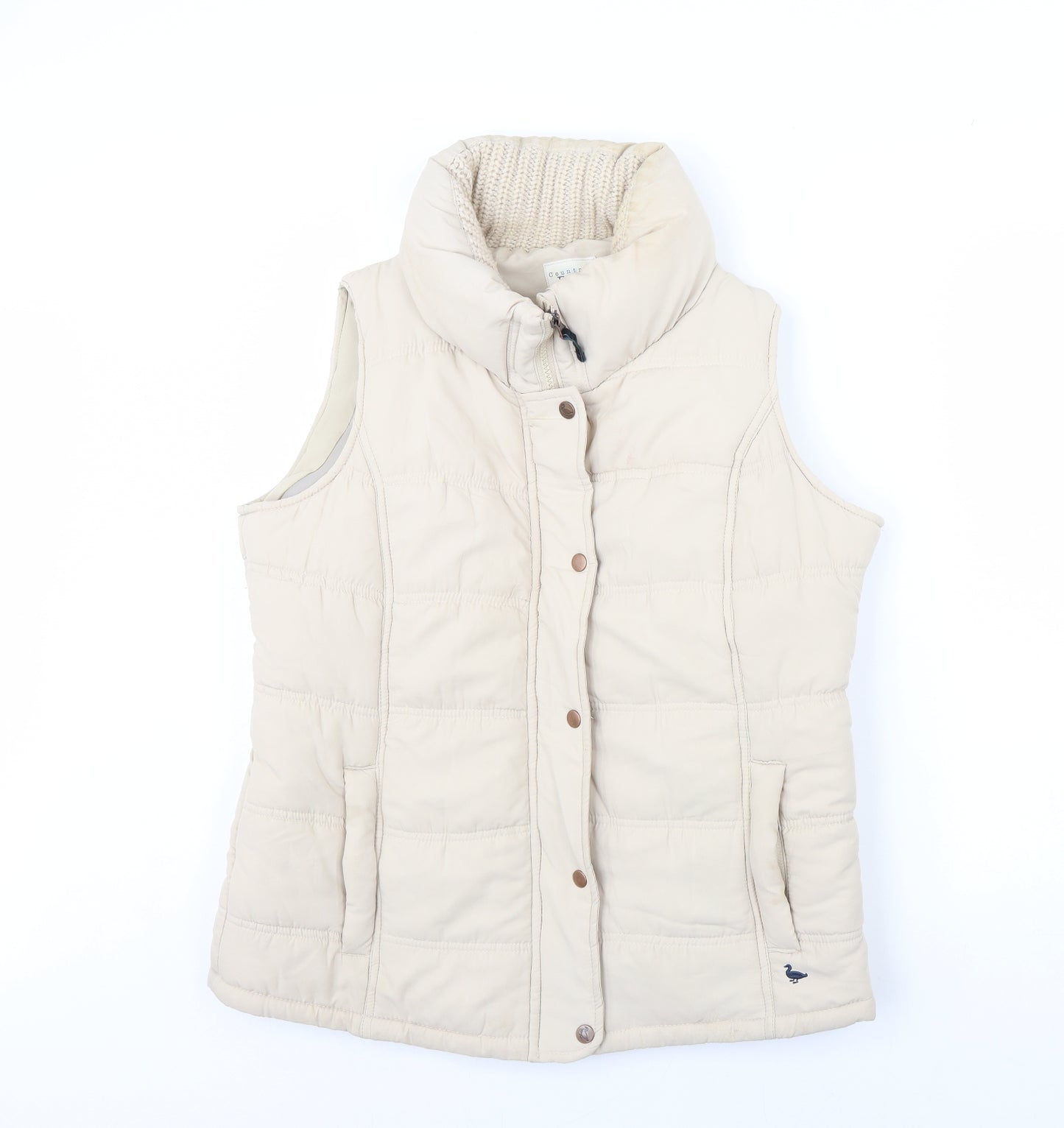 Country rose Womens Beige   Gilet Coat Size M