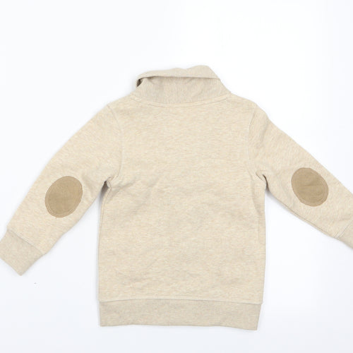 LOGG Boys Beige   Cardigan Jumper Size 12-18 Months