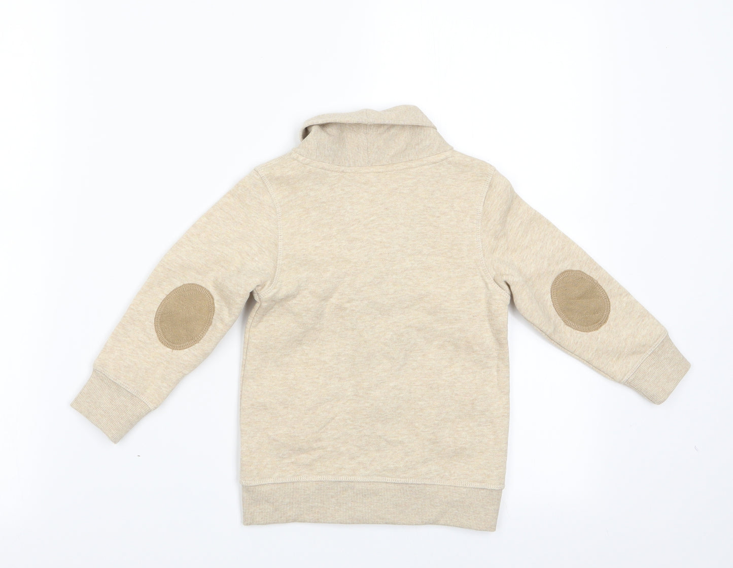 LOGG Boys Beige   Cardigan Jumper Size 12-18 Months