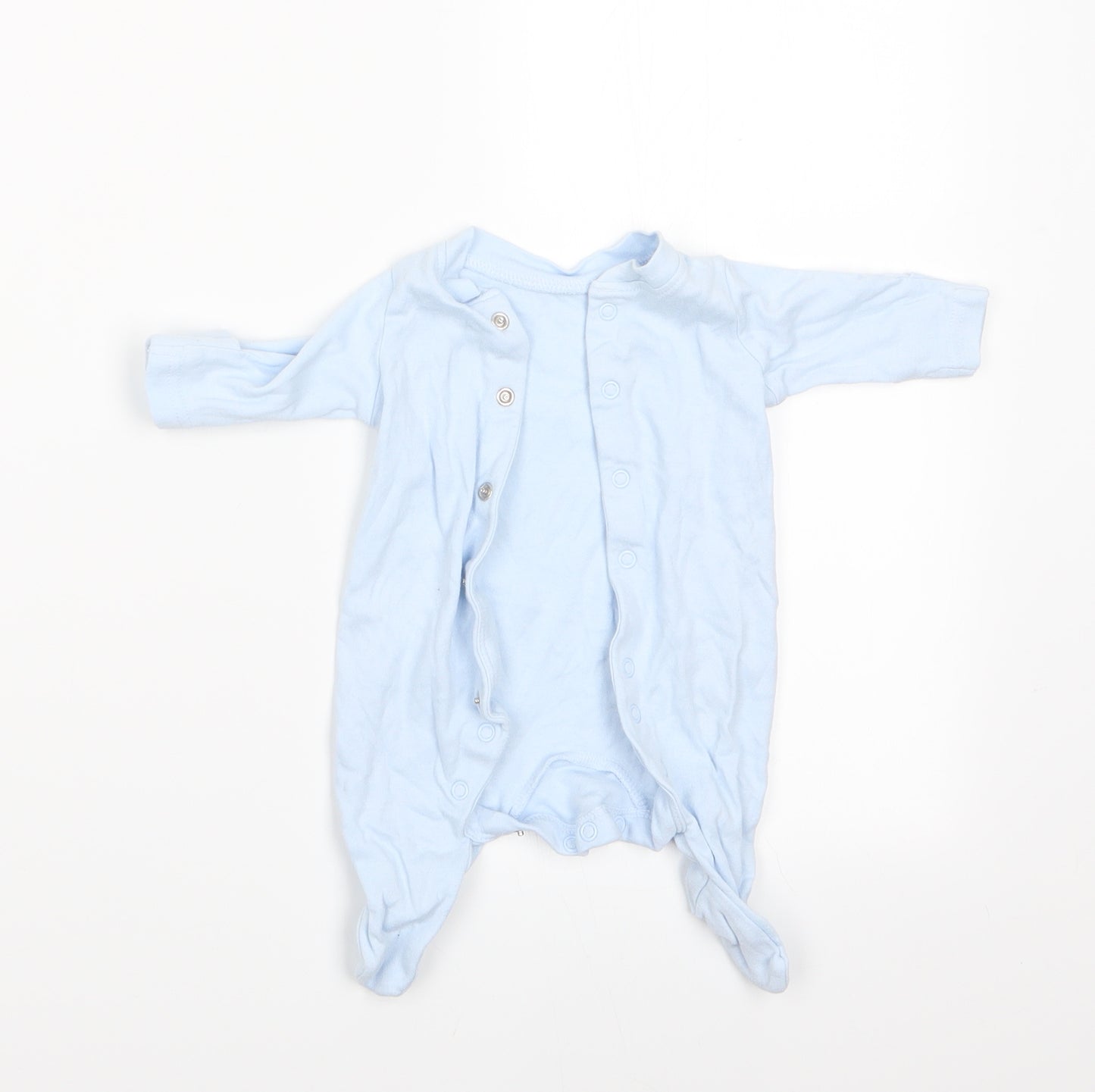 Mothercare Boys Blue   Babygrow One-Piece Size 0-3 Months
