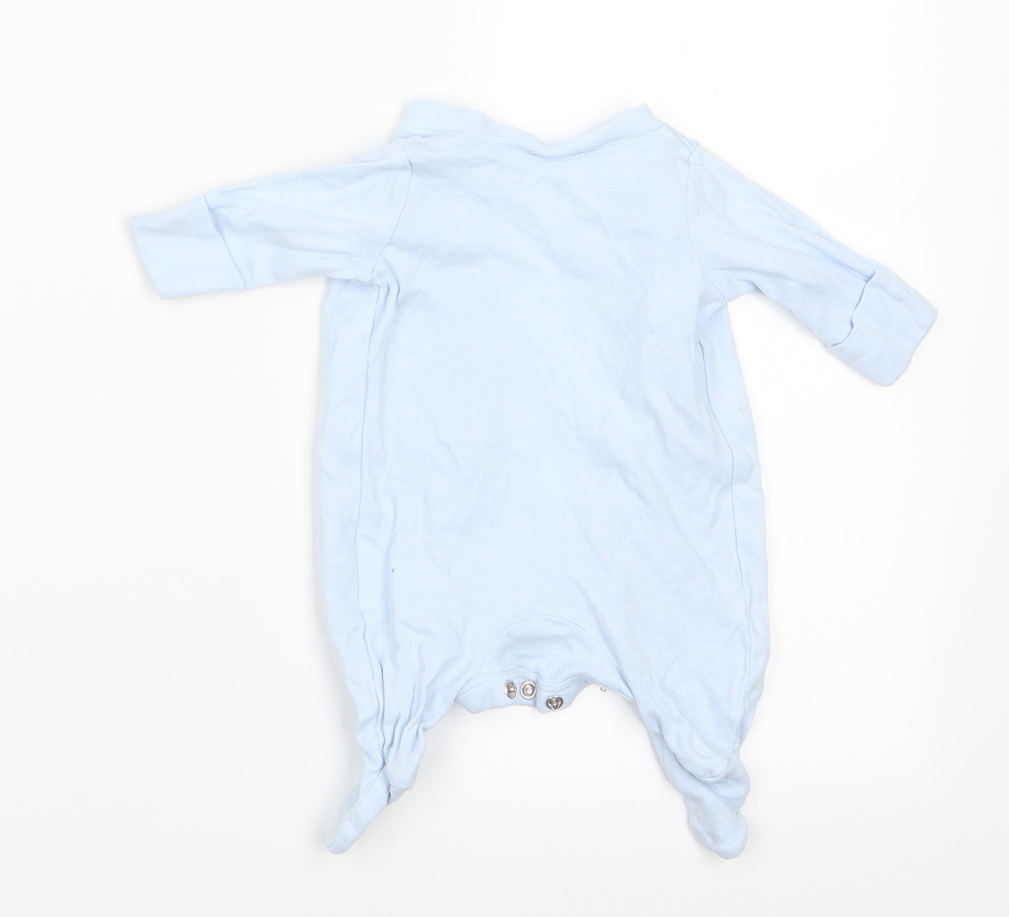 Mothercare Boys Blue   Babygrow One-Piece Size 0-3 Months