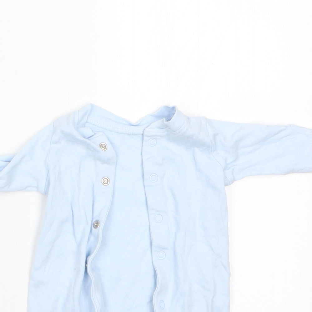 Mothercare Boys Blue   Babygrow One-Piece Size 0-3 Months