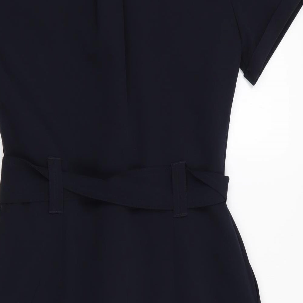 Oasis Womens Blue   Shirt Dress  Size 12