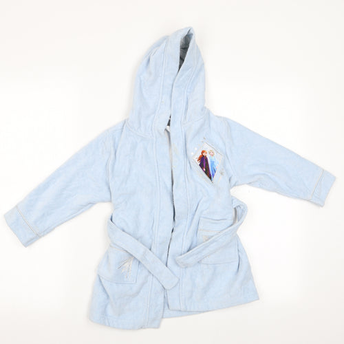 Disney Girls Blue    Gown Size 3 Years  - Frozen Dressing Gown