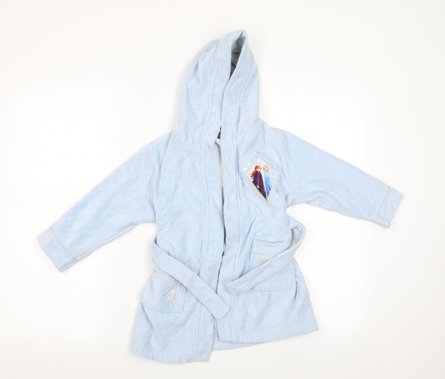 Disney Girls Blue    Gown Size 3 Years  - Frozen Dressing Gown