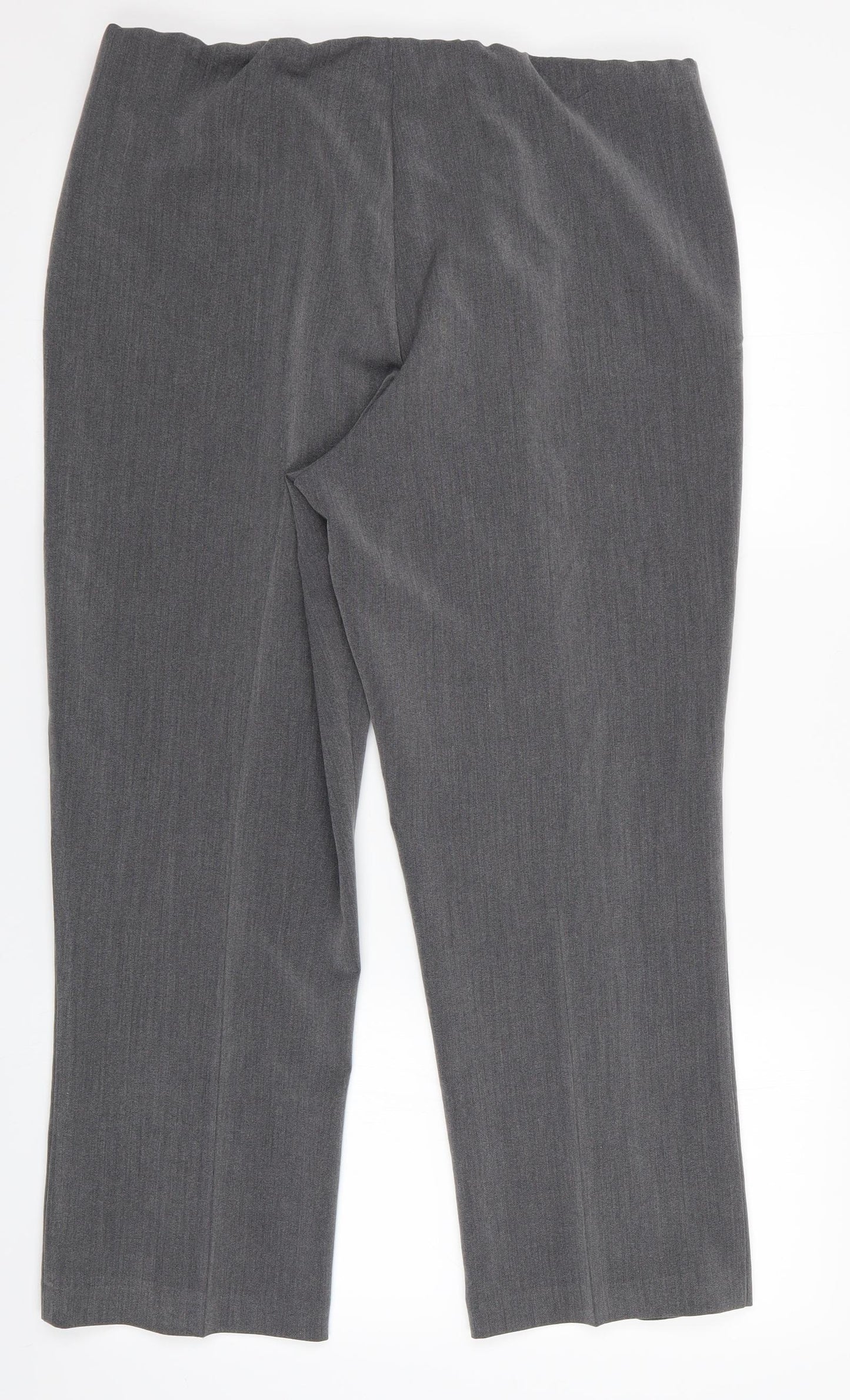 Classic Comfort Womens Grey   Trousers  Size 14 L25 in