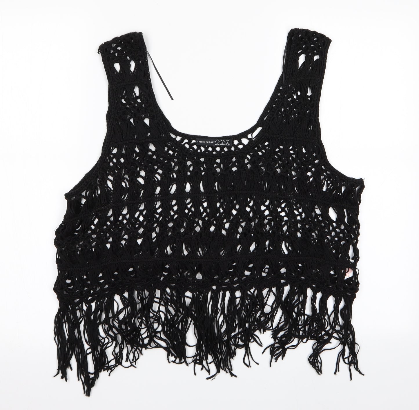 Atmosphere Womens Black   Camisole T-Shirt Size L